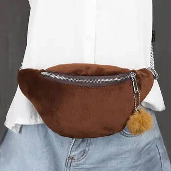 Fashion New Fleece Fanny Packs Women Chain Chest Belt Bag Trendy Waist Bags Female Casual Waist Pack Girls Bolso Muje
Fashion New Fleece Fanny Packs Women Chain Chest Belt Bag Trendy Waist Bags Female Casual Waist Pack Girls Bolso Muje