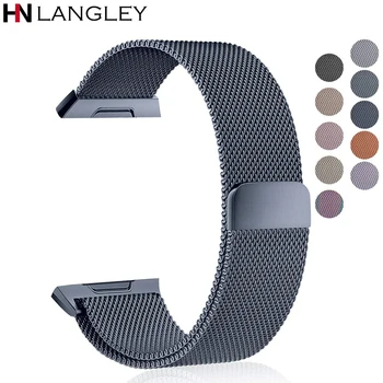 For Fitbit Ionic Stainless Steel Milanese Loop Metal Replacement Accessories Bracelet Strap with Magnet Closure for Fitbit Ionic
For Fitbit Ionic Stainless Steel Milanese Loop Metal Replacement Accessories Bracelet Strap with Magnet Closure for Fitbit Ionic