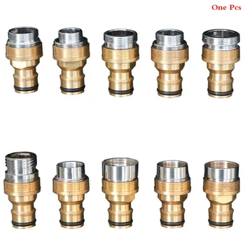 1/2" Garden hose quick connector brass garden Irrigation parts, male fittings fine thread 16-24 mm presssure washer gun adapters
1/2" Garden hose quick connector brass garden Irrigation parts, male fittings fine thread 16-24 mm presssure washer gun adapters