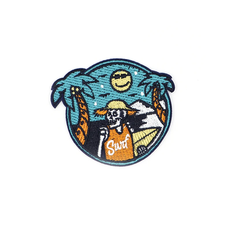 Summer Travel Sea Beach Skull Embroidery Patch Iron On Patches For Clothes DIY Accessory Bag Applique Armband Book Stickers S33
Summer Travel Sea Beach Skull Embroidery Patch Iron On Patches For Clothes DIY Accessory Bag Applique Armband Book Stickers S33