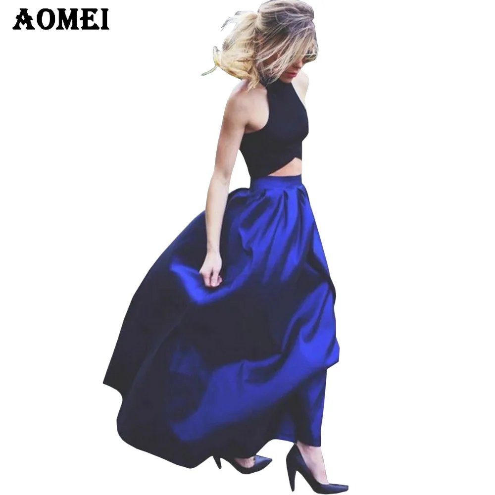 4xl 5xl Blue 118cm Length Long Maxi women summer skirts faldas High Waist Pleated womans Jupe Female Clothes floor length skirt
4xl 5xl Blue 118cm Length Long Maxi women summer skirts faldas High Waist Pleated womans Jupe Female Clothes floor length skirt