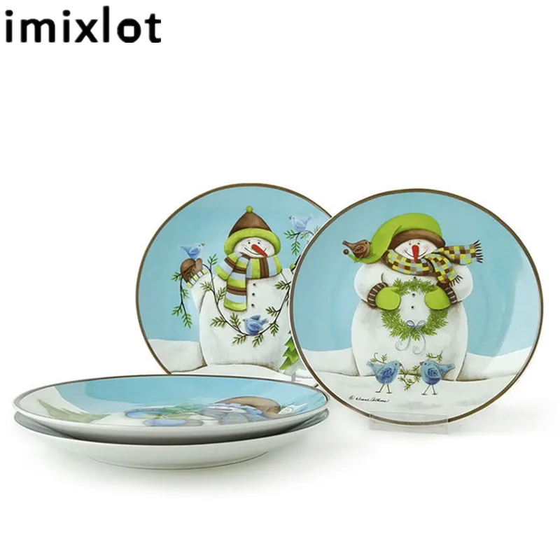 Imixlot Cartoon Anime Santa Claus Ceramic Dish Western Tableware Plate Creative Dessert Plate Christmas Party Home Decor
Imixlot Cartoon Anime Santa Claus Ceramic Dish Western Tableware Plate Creative Dessert Plate Christmas Party Home Decor