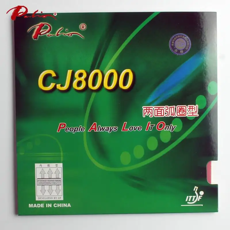 Palio official CJ8000 36-38 internal energy fast attack with loop astringent rubber pimples in for table tennis racket game
Palio official CJ8000 36-38 internal energy fast attack with loop astringent rubber pimples in for table tennis racket game
