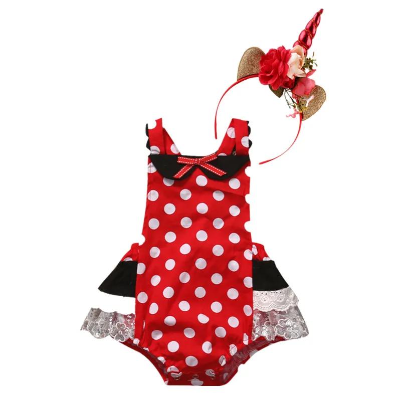 Christmas Newborn Infant Baby Girls Lace Polka Dot Min nie Romper Jumpsuit Outfits Clothes Without headwear
Christmas Newborn Infant Baby Girls Lace Polka Dot Min nie Romper Jumpsuit Outfits Clothes Without headwear