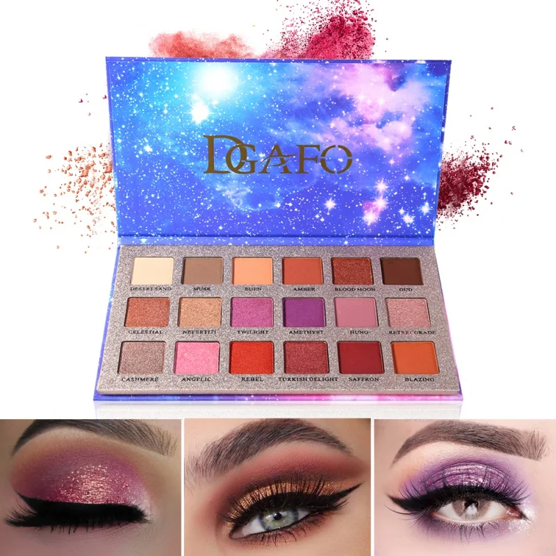 18 Colors Eyeshadow Palette Glitter Makeup Matte Eye Shadow Long-lasting Make Up Maquillage Shining Eyes Makeup
18 Colors Eyeshadow Palette Glitter Makeup Matte Eye Shadow Long-lasting Make Up Maquillage Shining Eyes Makeup