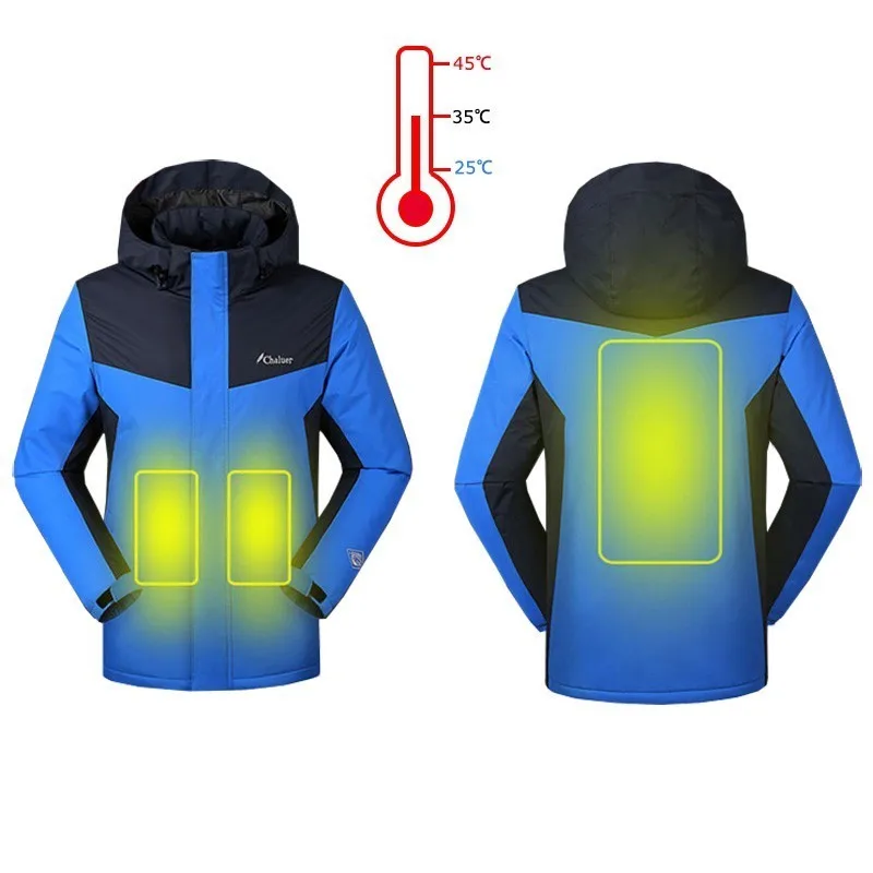 Trench Coat Men Smart USB Electric Overcoat Winter Heated Jackets Thermal Heating Clothing Skiing Coat Men Hiking Windbreaker
Trench Coat Men Smart USB Electric Overcoat Winter Heated Jackets Thermal Heating Clothing Skiing Coat Men Hiking Windbreaker