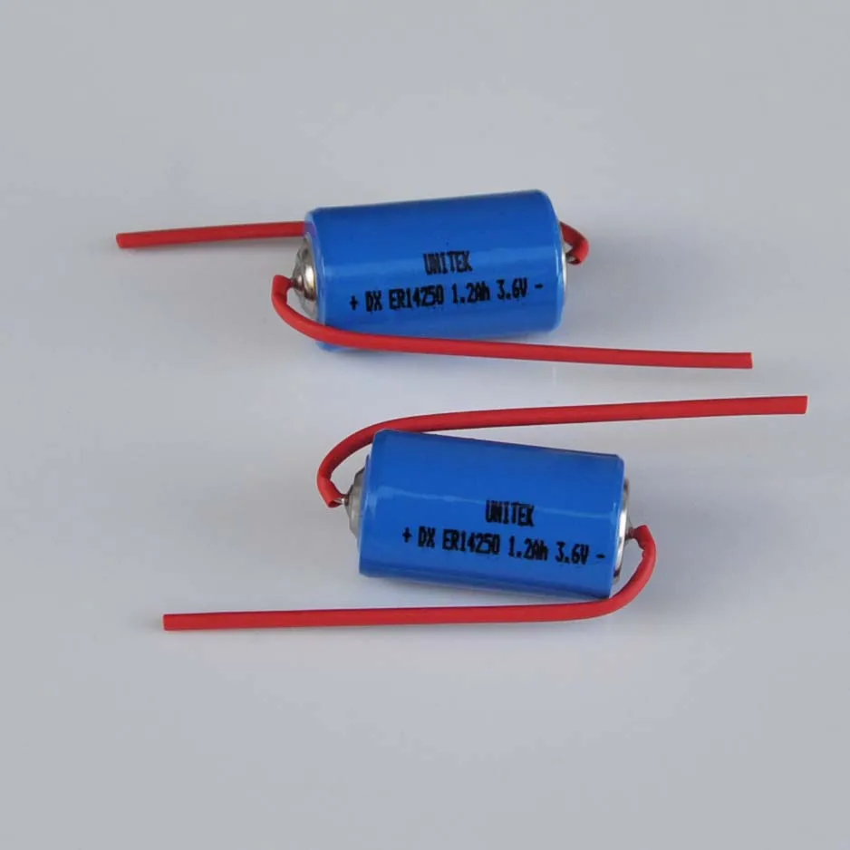 16PCS ER14250 1/2AA 3.6V liSOCL2 lithium battery primary ER 14250 1/2 AA cell 1200mah welding pin needle for gas water meter
16PCS ER14250 1/2AA 3.6V liSOCL2 lithium battery primary ER 14250 1/2 AA cell 1200mah welding pin needle for gas water meter