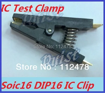 Free shipping!!! 5PCS/LOT Programmer Testing Clip SOIC 16 SOIC16 DIP16 DIP 16 Pin Test Clip IC Test Clamp IC Clip
Free shipping!!! 5PCS/LOT Programmer Testing Clip SOIC 16 SOIC16 DIP16 DIP 16 Pin Test Clip IC Test Clamp IC Clip