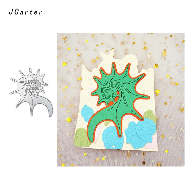 JC 2019 New Arrival Magical Conch Metal Cutting Dies for Scrapbooking DIY Embossing Folder Cards Handmade Album Stencil Crafts
JC 2019 New Arrival Magical Conch Metal Cutting Dies for Scrapbooking DIY Embossing Folder Cards Handmade Album Stencil Crafts