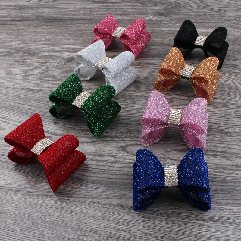 30pcs/lot 16colors Newborn Luxe Gold Dust Kids Bows+Rhinestone Button for Headbands Hard PVC Bow For Kids Girls Hair Accessories 
30pcs/lot 16colors Newborn Luxe Gold Dust Kids Bows+Rhinestone Button for Headbands Hard PVC Bow For Kids Girls Hair Accessories