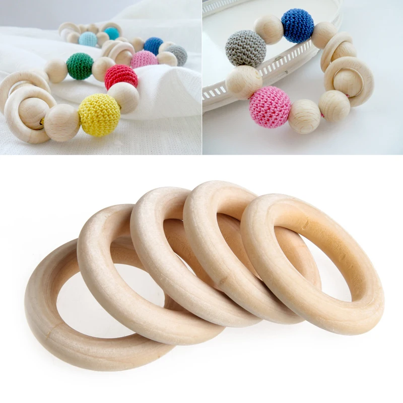 2017 Cute Baby Teething Rings Natural Wooden Necklace Bracelet Crafts DIY 5pcs 55mm APR17_30
2017 Cute Baby Teething Rings Natural Wooden Necklace Bracelet Crafts DIY 5pcs 55mm APR17_30