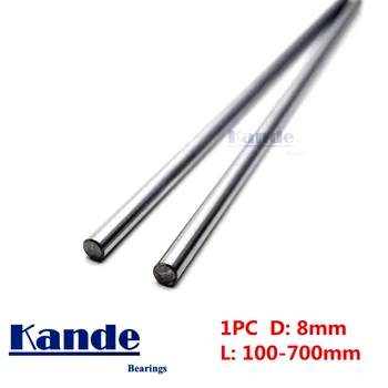 

Kande Bearings 1pc d: 8mm 3D printer rod shaft 8mm linear shaft chrome plated rod shaft CNC parts 100mm 100 - 600mm