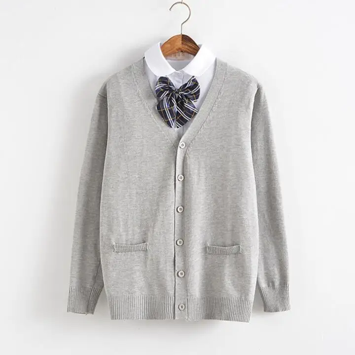 10pcs Spring Autumn Women School Uniform Japan Preppy Style Cute Sweater Knitwear Korea School Girls Sweet Casual Cardigans
10pcs Spring Autumn Women School Uniform Japan Preppy Style Cute Sweater Knitwear Korea School Girls Sweet Casual Cardigans