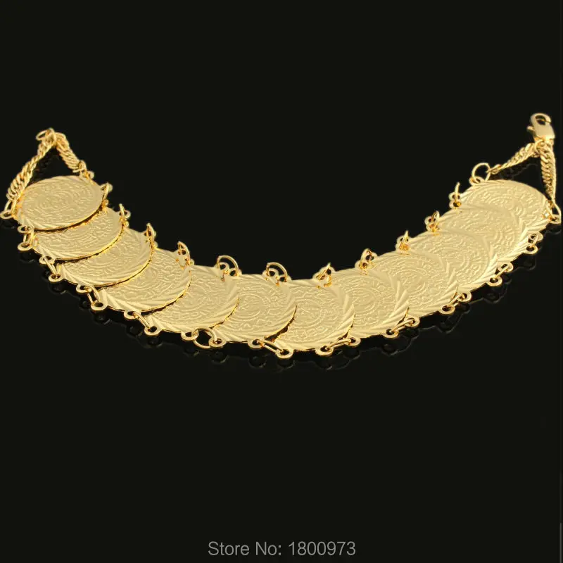 New Money Coin Islamic Bracelet Gold Color Muslim Coins Bracelet for Women Men Africa/ Arab/Middle East Jewelry
New Money Coin Islamic Bracelet Gold Color Muslim Coins Bracelet for Women Men Africa/ Arab/Middle East Jewelry