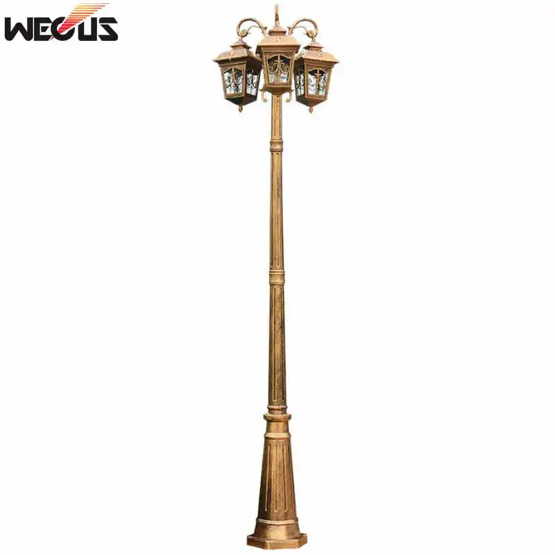 (H≈2.6M) European antique garden garden lamp rural style garden residential road lighting
(H≈2.6M) European antique garden garden lamp rural style garden residential road lighting