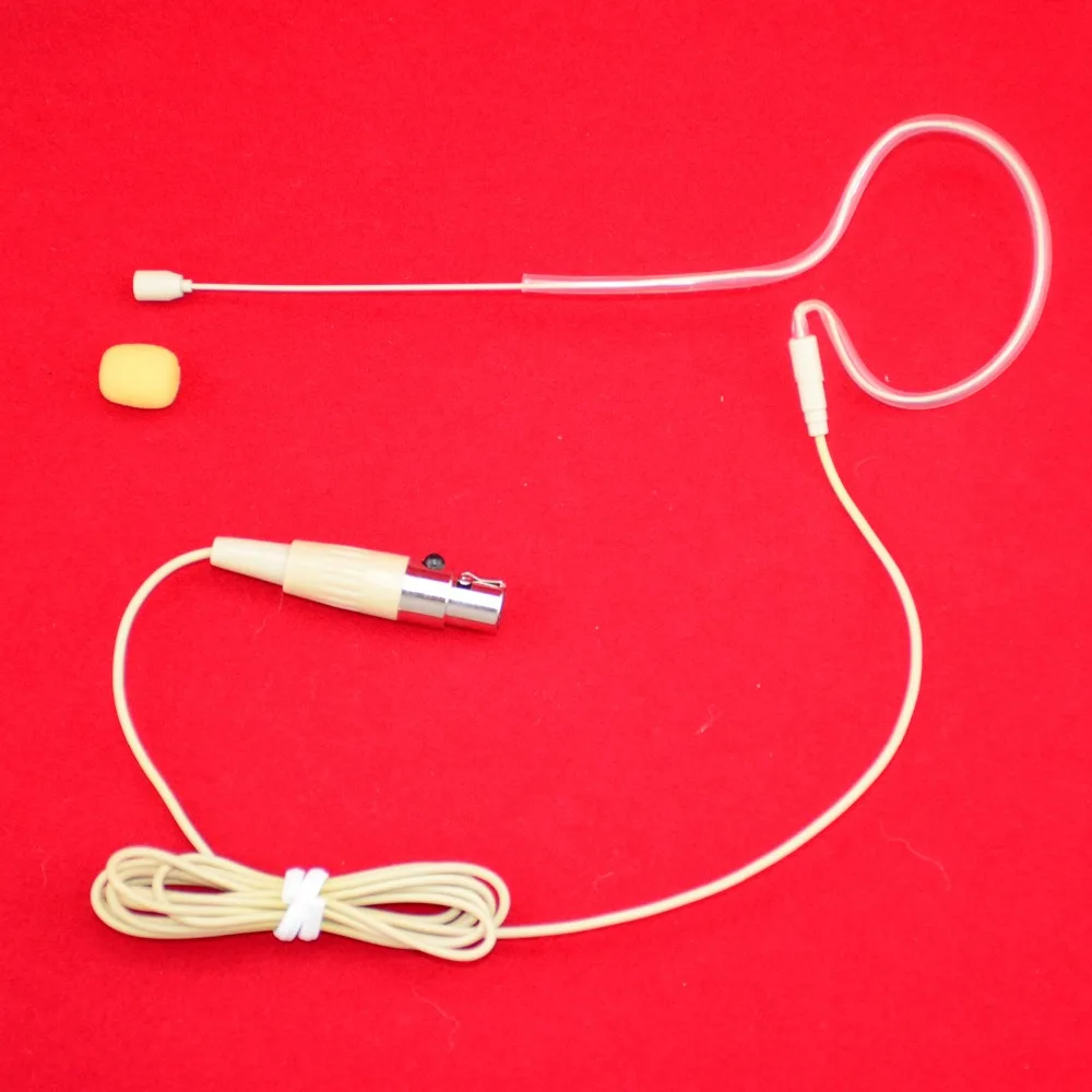 E-3-X3 Top Selling 3Pin Mini xlr Connector Invisible Earset Microphone for Wireless Belt-Pack Transmitter
E-3-X3 Top Selling 3Pin Mini xlr Connector Invisible Earset Microphone for Wireless Belt-Pack Transmitter