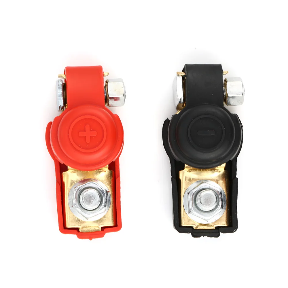 2 pcs Car Battery Terminals Connector Alloy Quick Release Clamps Positive and negative Clips For 12V 24V Car Truck Solar
2 pcs Car Battery Terminals Connector Alloy Quick Release Clamps Positive and negative Clips For 12V 24V Car Truck Solar