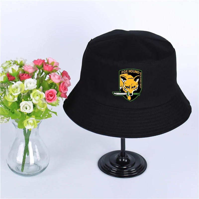 MGS Fox Hound Logo Hat Women Mens Panama Bucket Hat MGS Fox Hound Design Fishing Fisherman Hat
MGS Fox Hound Logo Hat Women Mens Panama Bucket Hat MGS Fox Hound Design Fishing Fisherman Hat