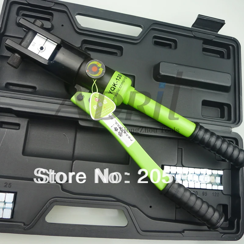RUS WAREHOUSE YQK-120 Hydraulic Crimping Tool with crimping range from 10-120MM2 free shipping
RUS WAREHOUSE YQK-120 Hydraulic Crimping Tool with crimping range from 10-120MM2 free shipping