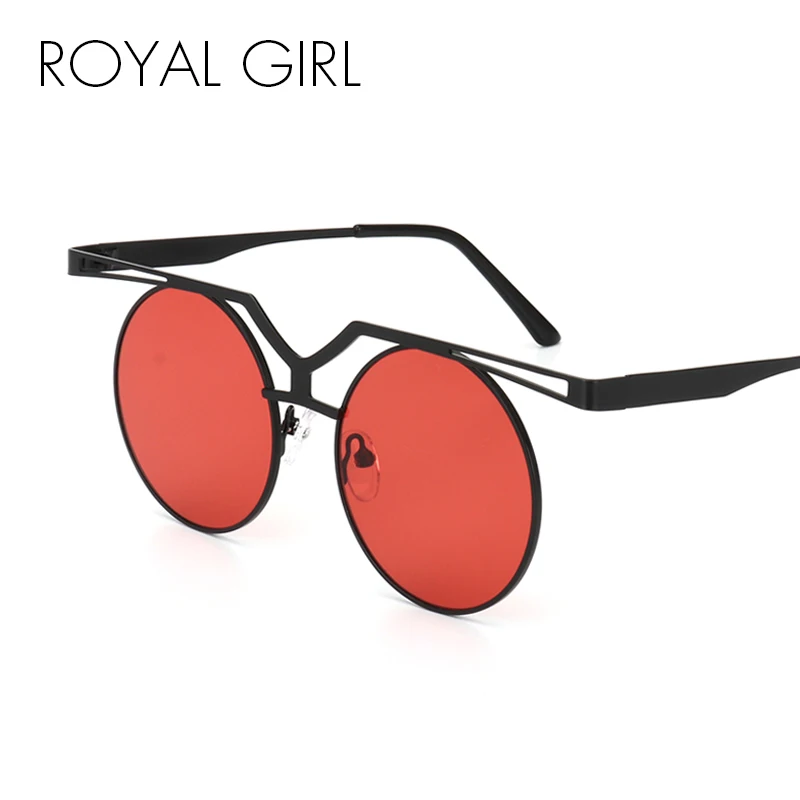 ROYAL GIRL Fashion Flat Top Sunglasses Women Classic Brand Design Round Sun Glasses Double Nose Metal Frame Eyewear SS524
ROYAL GIRL Fashion Flat Top Sunglasses Women Classic Brand Design Round Sun Glasses Double Nose Metal Frame Eyewear SS524