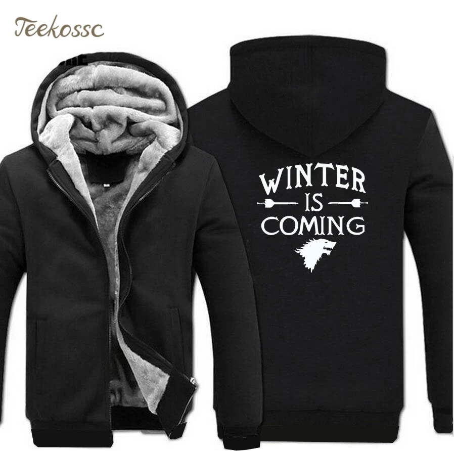 Game of Thrones Hoodies Sweatshirts Mens 2018 Hot Sale Winter Jackets Mens Fleece Zipper New Fashion Casual Thick Coat Jacket
Game of Thrones Hoodies Sweatshirts Mens 2018 Hot Sale Winter Jackets Mens Fleece Zipper New Fashion Casual Thick Coat Jacket