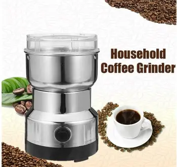 Electric Stainless Steel Coffee Bean Grinder Home Grinding Milling Machine 220V Coffee Accessories Kitchenware
Electric Stainless Steel Coffee Bean Grinder Home Grinding Milling Machine 220V Coffee Accessories Kitchenware