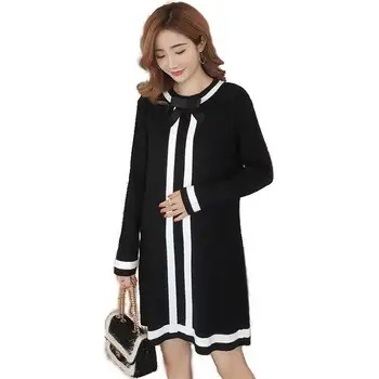 2019 Spring Autumn Maternity Clothes O-Neck Nursing Knit Dress Pregnant Women Long Sleeve Bowknot Pregnancy Sweater Dresses Q285
2019 Spring Autumn Maternity Clothes O-Neck Nursing Knit Dress Pregnant Women Long Sleeve Bowknot Pregnancy Sweater Dresses Q285