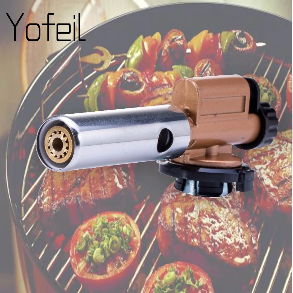 Outdoor Multi-function Picnic Barbecue Gas Torch Butane Auto Ignition BBQ Travel tools Camping Welding Flame Gun
Outdoor Multi-function Picnic Barbecue Gas Torch Butane Auto Ignition BBQ Travel tools Camping Welding Flame Gun