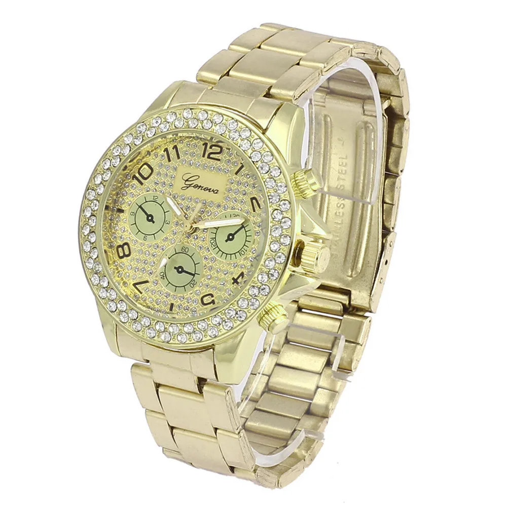 Modern Fashion Wristwatch for Female Geneva Women Fashion Luxury Rhinestone Crystal Quartz Analog Watch Elegant Populor Clock %A
Modern Fashion Wristwatch for Female Geneva Women Fashion Luxury Rhinestone Crystal Quartz Analog Watch Elegant Populor Clock %A