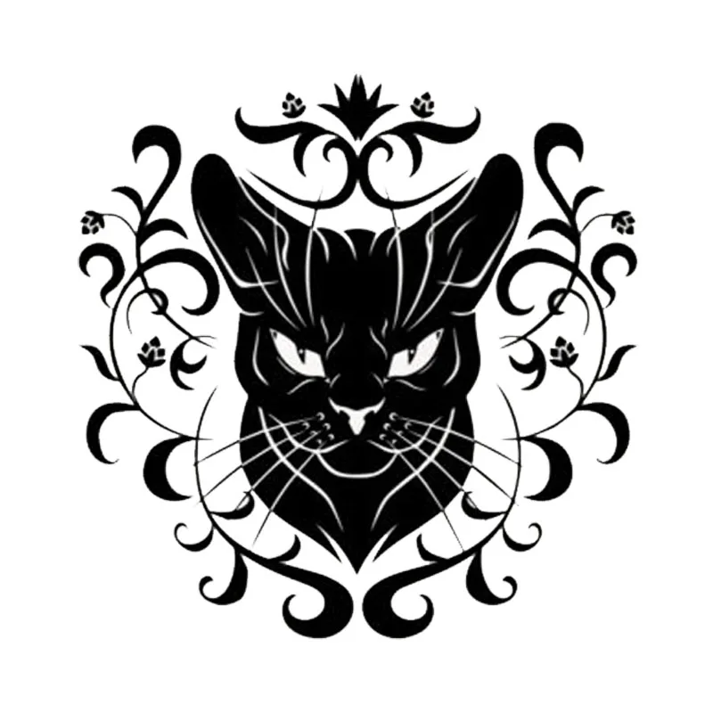 27.6*27.9CM Car Sticker Proud Of The Cat Car Styling Vinyl The Beauty Of The Decorative Pattern Decorative Black/Silver S1-0182
27.6*27.9CM Car Sticker Proud Of The Cat Car Styling Vinyl The Beauty Of The Decorative Pattern Decorative Black/Silver S1-0182