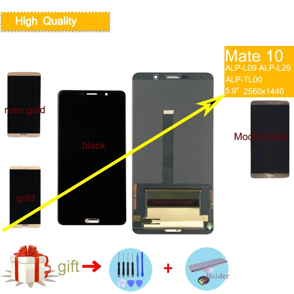 For HUAWEI Mate 10 LCD Display Touch Screen Digitizer for MATE10 Mate 10 LCD Screen assembly complete ALP-L09 ALP-L29 ALP-TL00
For HUAWEI Mate 10 LCD Display Touch Screen Digitizer for MATE10 Mate 10 LCD Screen assembly complete ALP-L09 ALP-L29 ALP-TL00