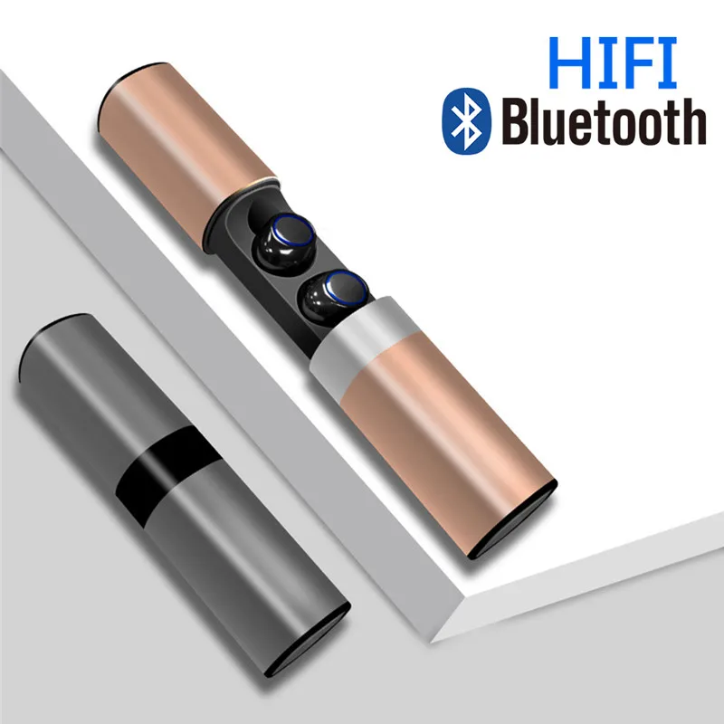 Новинка 2019 HIFI мини водонепроницаемые Bluetooth наушники магнитные для зарядки парные