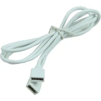 1M 4 Pin White Extension Connection Cable Wire For SMD 5050 3528 RGB LED Strip Light
1M 4 Pin White Extension Connection Cable Wire For SMD 5050 3528 RGB LED Strip Light