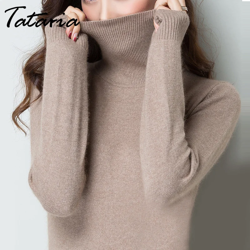 Cashmere women's pullover sweater turtleneck Knitted Long Sleeve Spring 2019 Plus Size turtleneck women sweaters and pullovers
Cashmere women's pullover sweater turtleneck Knitted Long Sleeve Spring 2019 Plus Size turtleneck women sweaters and pullovers