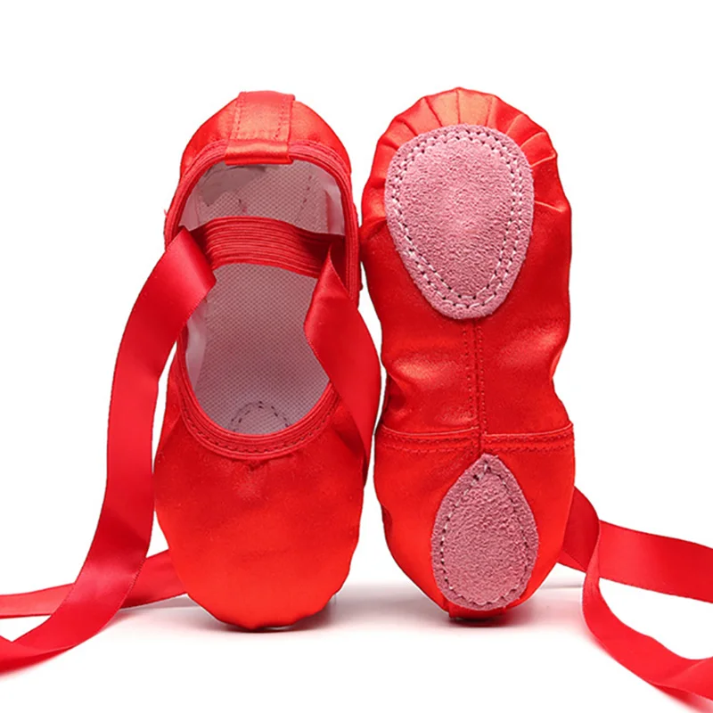 USHINE Children Kids Beginner Practicing Dance Shoes Soft Sole Satin Ballet For Girls Slipper Dance Ballerina Shoes
USHINE Children Kids Beginner Practicing Dance Shoes Soft Sole Satin Ballet For Girls Slipper Dance Ballerina Shoes