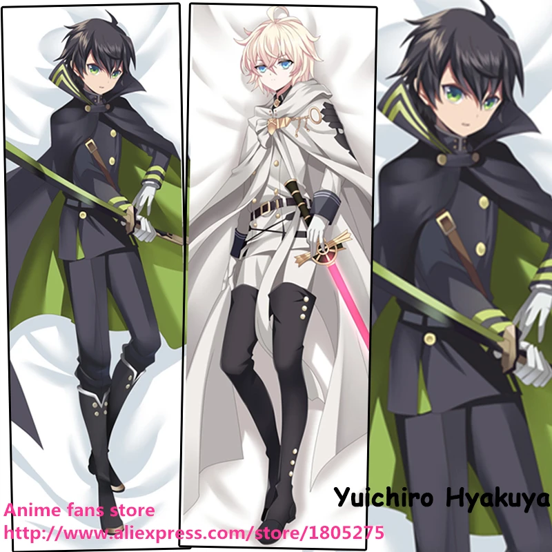 Cool Anime Pillowcase Seraph of the end Yuichiro Hyakuya&Mikaela Hyakuya decorative Hugging Body Pillow Case
Cool Anime Pillowcase Seraph of the end Yuichiro Hyakuya&Mikaela Hyakuya decorative Hugging Body Pillow Case