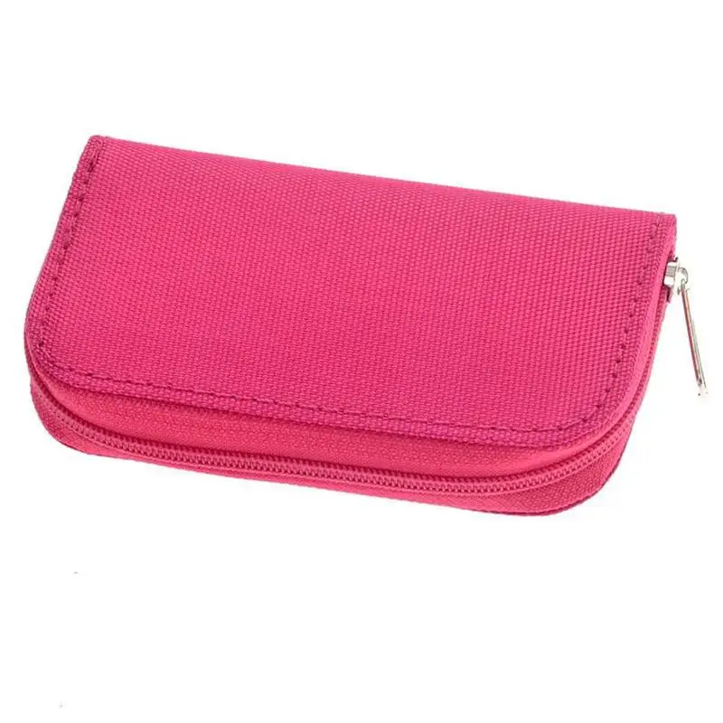 Portable Mini Solid Color Memory Card Wallet Micro SD SDHC CF SM Protective Storage Holder Pouch Dust proof Protective Case
Portable Mini Solid Color Memory Card Wallet Micro SD SDHC CF SM Protective Storage Holder Pouch Dust proof Protective Case
