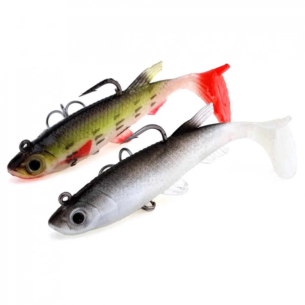 1pcs 8.5cm 3D Fish Eye Artificial Soft Bait Lead Fish Lure with Two Hooks for Fishing Silicone Lure Fishing Lures
1pcs 8.5cm 3D Fish Eye Artificial Soft Bait Lead Fish Lure with Two Hooks for Fishing Silicone Lure Fishing Lures
