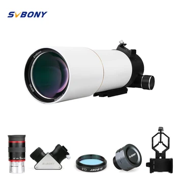 SvBony SV48 9080 90 mm F/5.6 Refractor Telescope OTA DSLR Astronomy Astronomical Telescope Professional Double Speed Focuser
SvBony SV48 9080 90 mm F/5.6 Refractor Telescope OTA DSLR Astronomy Astronomical Telescope Professional Double Speed Focuser