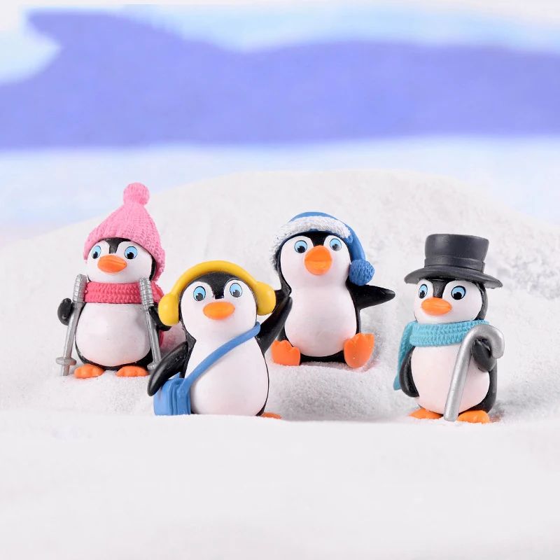 ZOCDOU 1 Piece Lovely Little Winter Skiing Penguin Hat Pingüino Ornaments Small Statue Little Figurine Crafts Animal Decoration
ZOCDOU 1 Piece Lovely Little Winter Skiing Penguin Hat Pingüino Ornaments Small Statue Little Figurine Crafts Animal Decoration