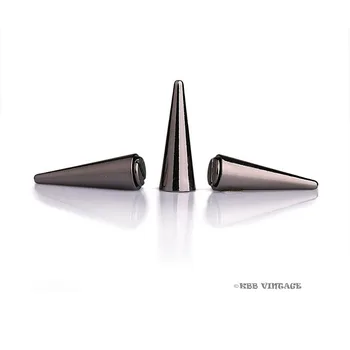 50pc Metal Punk Spikes Gothic Cone Stud Screwback Large 1 1/8'' High-quality Gunmetal
50pc Metal Punk Spikes Gothic Cone Stud Screwback Large 1 1/8'' High-quality Gunmetal