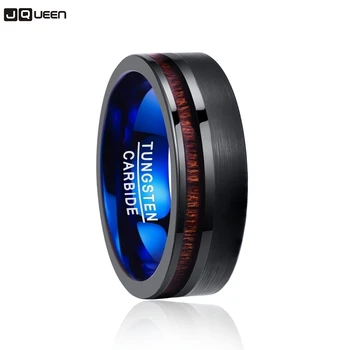 Finger Classic Ring electroplated black inlaid acacia half frosted tungsten ring man's Wedding Fine Jewelry
Finger Classic Ring electroplated black inlaid acacia half frosted tungsten ring man's Wedding Fine Jewelry