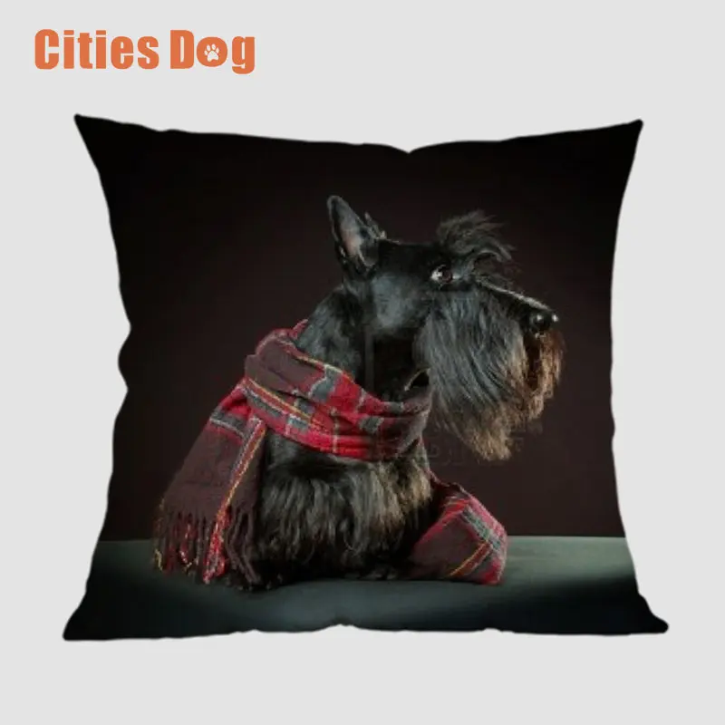 wedding decoration cushion cover linen Scottish Terrier Animal dog Square Printed pillowcase decorative pillows sofa almofada
wedding decoration cushion cover linen Scottish Terrier Animal dog Square Printed pillowcase decorative pillows sofa almofada