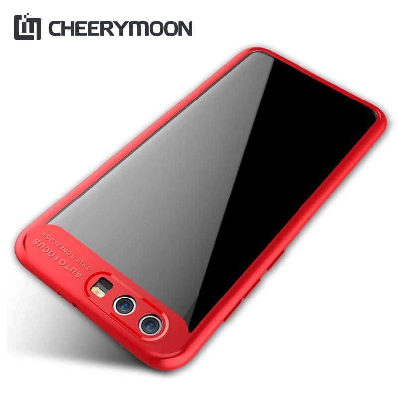 Cheerymoon Мода Полный акриловый прозрачный для Huawei Honor 9 ТПУ силиконовый чехол