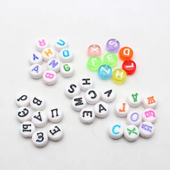 200pcs 7mm Russian & English Alphabet Letter Beads Round Acrylic Beads For DIY Bracelet Necklace Kids Jewelry Making Finding
200pcs 7mm Russian & English Alphabet Letter Beads Round Acrylic Beads For DIY Bracelet Necklace Kids Jewelry Making Finding