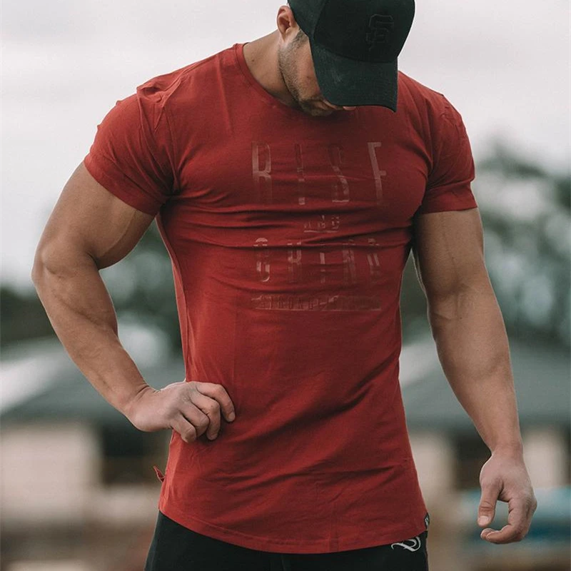 New 2019 Casual Summer Clothing Gyms Casual T-shirt Mens Fitness Sportwear Tops Tees Fashion Streetwear Work Out Clothing
New 2019 Casual Summer Clothing Gyms Casual T-shirt Mens Fitness Sportwear Tops Tees Fashion Streetwear Work Out Clothing