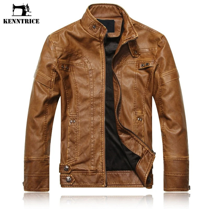 Kenntrice Spring Autumn Brand Leather Jacket Men Slim Short Stand Collar Jaqueta Couro Bomber Jacket Faux Leather Fur Coat Suede
Kenntrice Spring Autumn Brand Leather Jacket Men Slim Short Stand Collar Jaqueta Couro Bomber Jacket Faux Leather Fur Coat Suede
