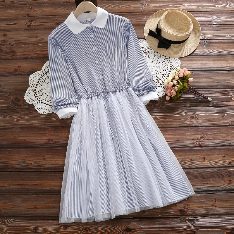 Japanese Mori Girl Dress 2018 New Spring Autumn Women Long Sleeve Splicing Mesh Dresses S-XXL
Japanese Mori Girl Dress 2018 New Spring Autumn Women Long Sleeve Splicing Mesh Dresses S-XXL