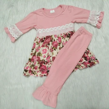 2019 Newly Floral Printed With Lace Long Sleeve Baby Winter Clothes Outfits Cheap China Wholesale Kids Clothing Set
2019 Newly Floral Printed With Lace Long Sleeve Baby Winter Clothes Outfits Cheap China Wholesale Kids Clothing Set