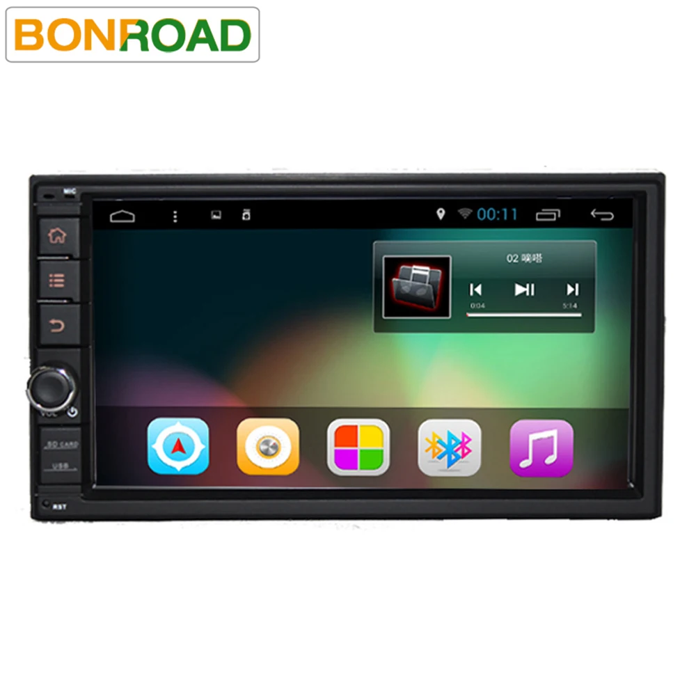 7 дюймовый 2Din Android 6.0 Универсальный dvd плеер автомобиля Автомобильные ПК Tablet gps